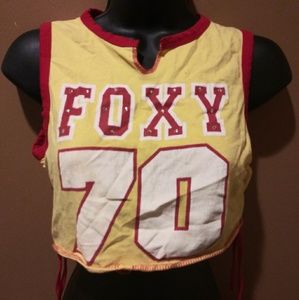 Foxy T Shirt Top Size Large